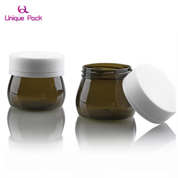 Best Selling Round Empty Cosmetics Cream Plastic Packaging Empty Jar